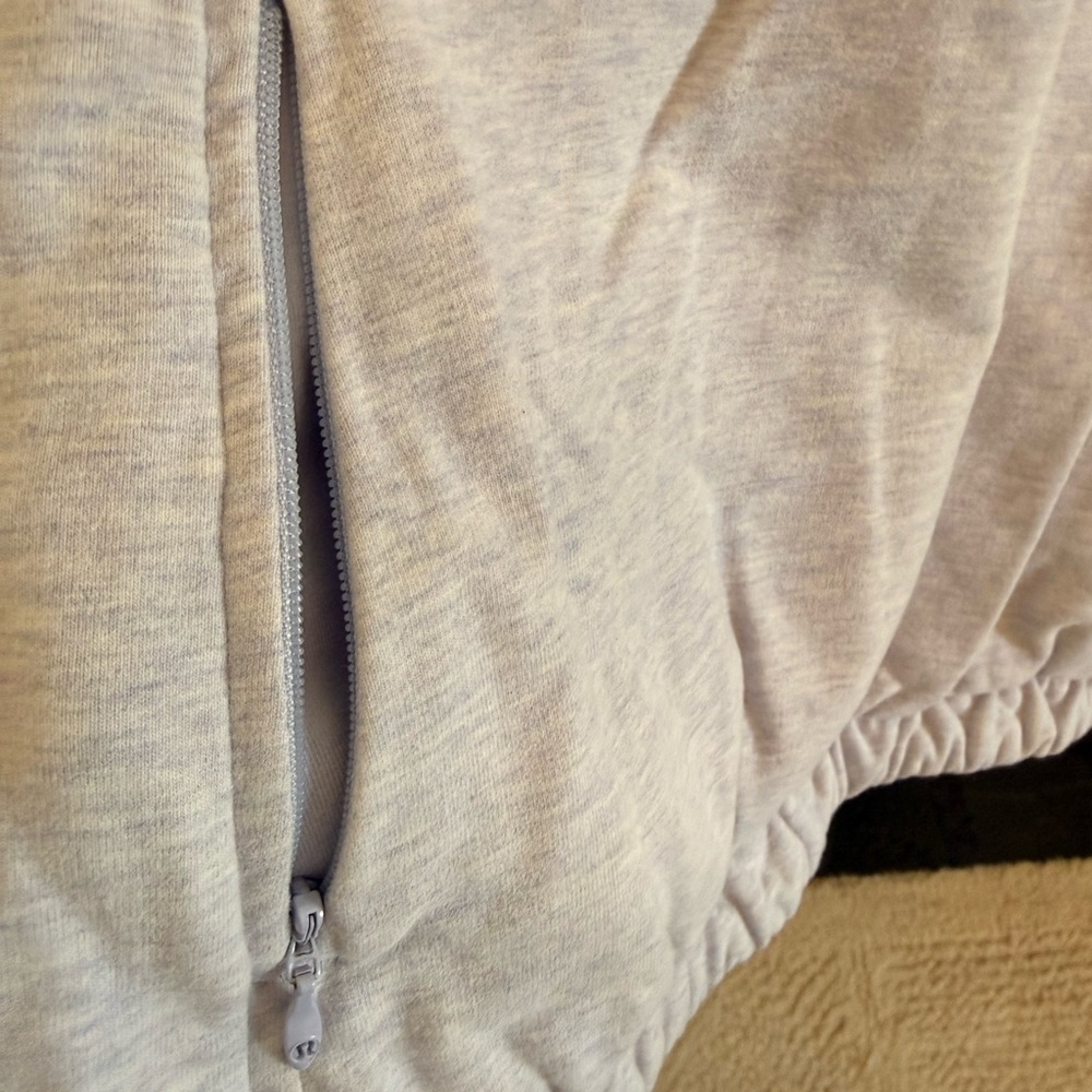 Lululemon Athletica Heather Gray Jacket/Sweatshirt